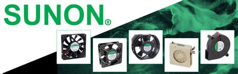 SUNON ventilation and thermoregulation solutions | Electronic ...