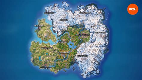 Fortnite Chapter 5 Season 1 map