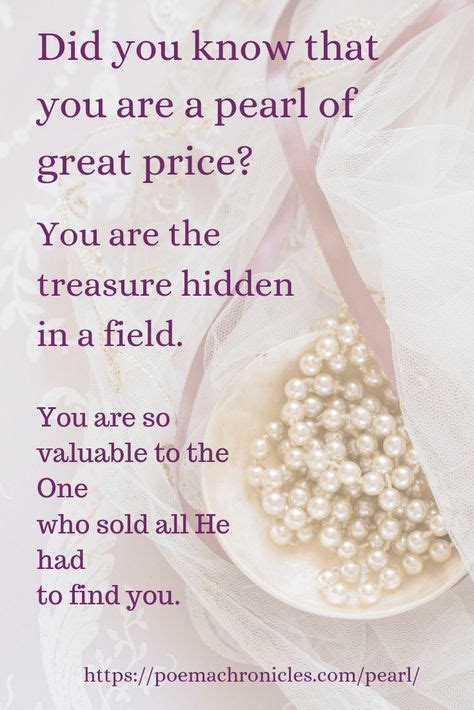 You are the Pearl of Great Price | Christian bloggers, Faith bloggers ...