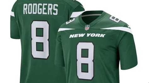 Aaron Rodgers New York Jets jersey: How to buy new home, away gear ...