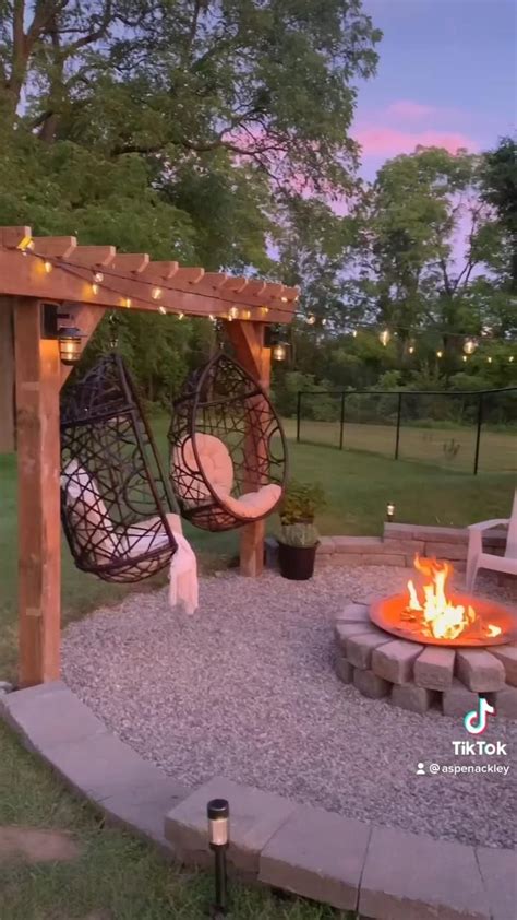 Diy backyard firepit video fire pit landscaping backyard remodel ...