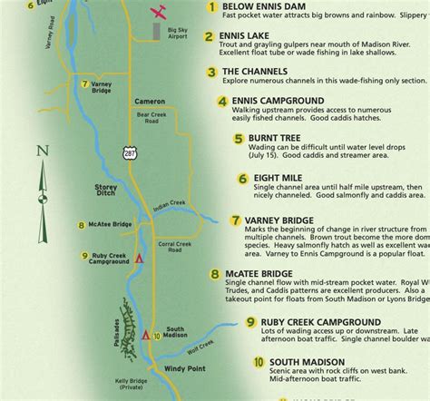 Madison River Map | Free & Downloadable