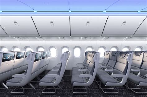 Boeing 777-9X economy seating | Airplane interior, Aircraft interiors ...