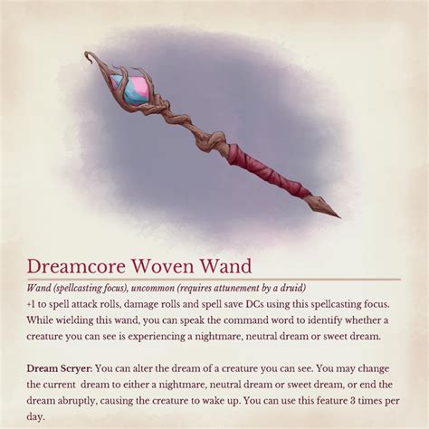 Dreamcore Woven Wand by Cephceph on DeviantArt | Dnd dragons, Dungeons ...