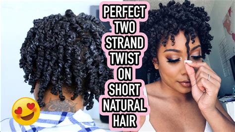 Two Strand Twist Natural Hair Instructions - Wavy Haircut