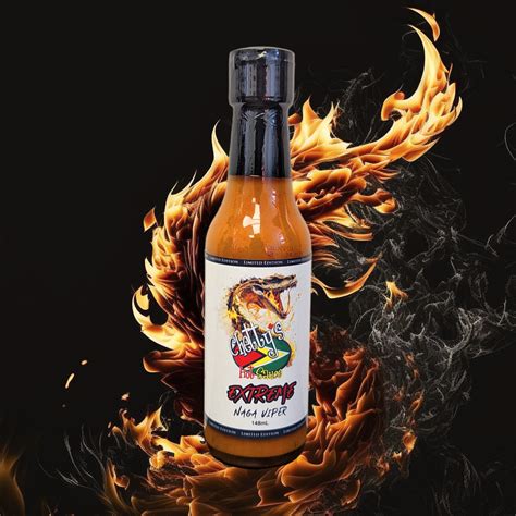 Naga Viper Pepper Hot Sauce – Chetty’s Extreme (NEW/LIMITED EDITION ...