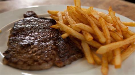 BBC Food - Recipes - Steak and perfectly cooked chips