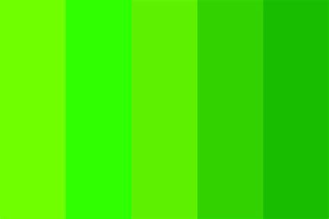 Lime Green Color Chart