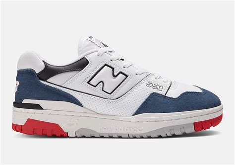 New Balance 550 White Navy Red BB550NCN Release Date | SBD