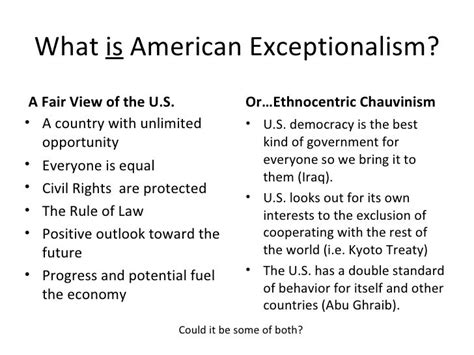 L 3 American Exceptionalism