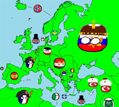 Image - 1914 map of europe in countryballs.png | TheFutureOfEuropes ...