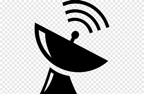 Satellite Computer Icons, Satellite Symbol, monochrome, black png | PNGEgg