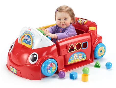 Amazon.com: Fisher-Price Laugh and Learn Crawl Around Car: Toys & Games