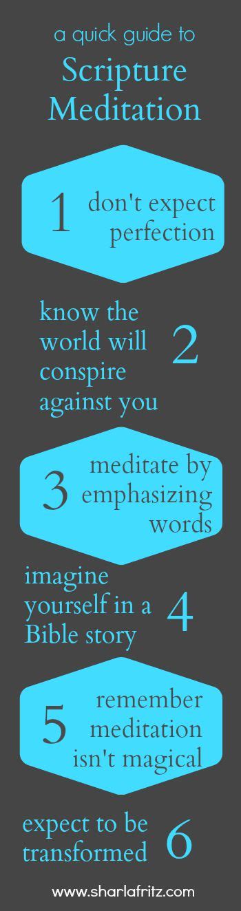 A Quick Guide to Scripture Meditation - Sharla Fritz