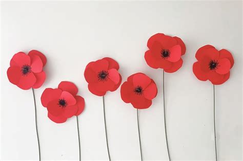 How to make a paper ANZAC poppy - Brisbane Kids