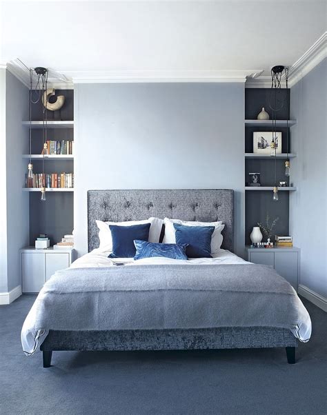 blue and gray bedroom - historyofdhaniazin95