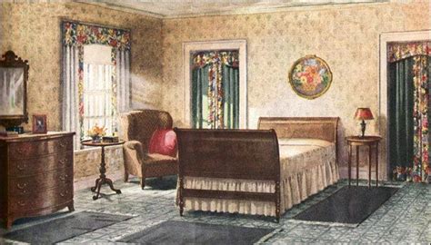 25 Cool Illustration Pics of Armstrong's Interior Designs in the 1920s ...