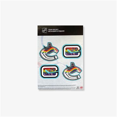 Vancouver Canucks Pride 2023 Decal – Vanbase