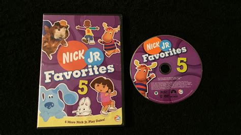 Opening To Nick Jr. Favorites (Volume 5) 2007 DVD - YouTube