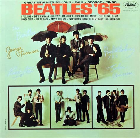 1960s Album Covers | the beatles 1960s album covers autographs what ...