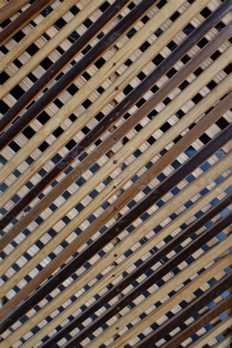 A woven bamboo sticks. stock photo. Image of antique - 306781288