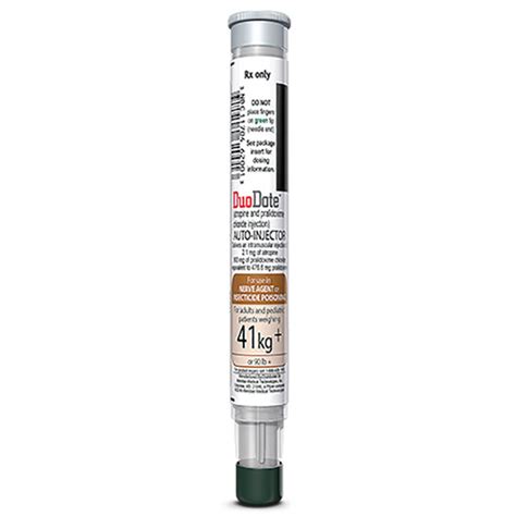 DuoDote® (Atropine and Pralidoxime) Injector | Emergency Medical Products