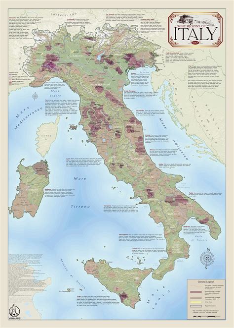 Italian Wine Regions Map - VinMaps