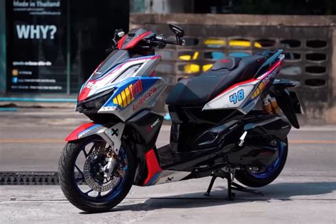 Honda Vario 160 Gaya Racing yang Menarik, Ide Modifikasi Motor dari ...