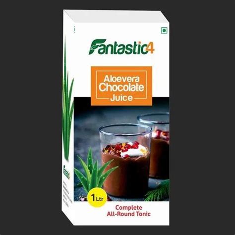 Fantastic4 Aloe Vera Chocolate Juice, Packaging Type: Bottle, 1 L at Rs ...