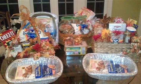 Thanksgiving Baskets for Charity | My Creations