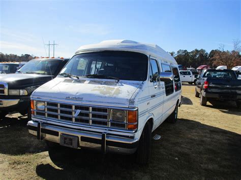 1992 DODGE RAM 250 VAN, VIN/SN:2B6HB21Y7NK167964 - GAS ENGINE, A/T ...