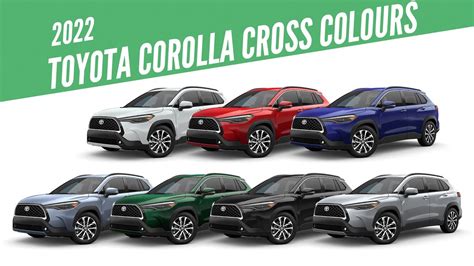 2022 Toyota Corolla Cross – All Color Options – Images | AUTOBICS - YouTube