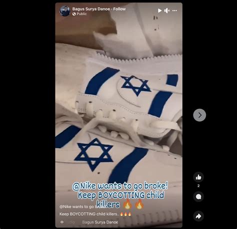 FACT CHECK: Pro-Israel Sneakers Not Made By Nike | Check Your Fact