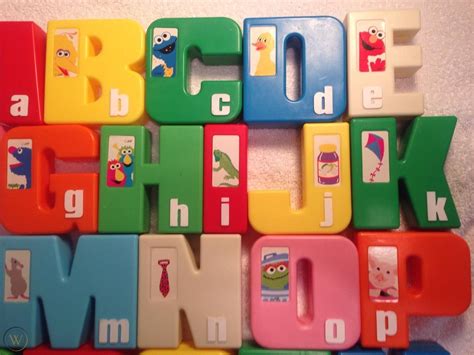 Sesame Street Alphabet Letters