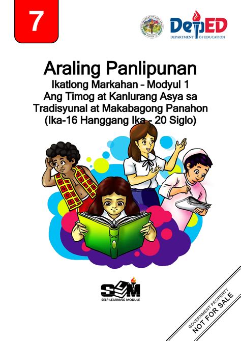 Sinag 7 Serye Ng Araling Panlipunan Araling Asyano Grade 7 Textbook ...