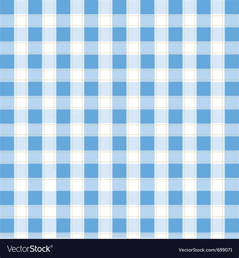 Seamless blue plaid pattern Royalty Free Vector Image