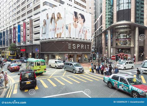 Causeway Bay Shopping District in Hong Kong Editorial Stock Image ...