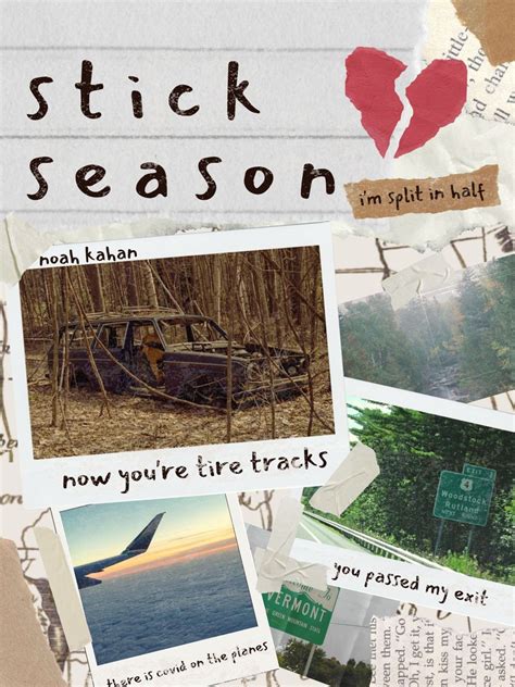 #poster #stickseasonposter #music #musicposter #noahkahan #stickseason ...