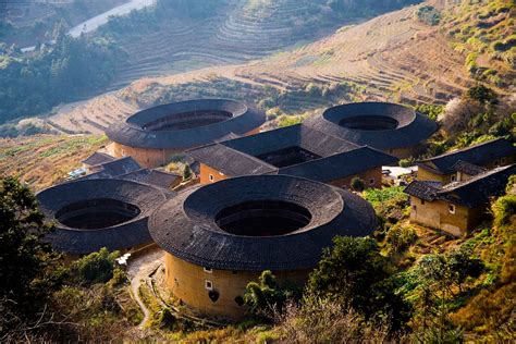 梅州唯一的土楼,四菜一汤土楼,梅州围龙屋_大山谷图库