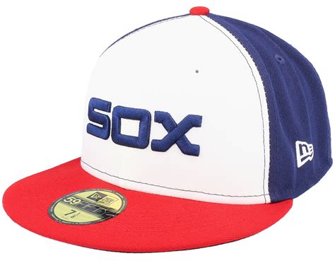 Chicago White Sox Authentic On-Field 59FIFTY White/Blue/Red Fitted ...