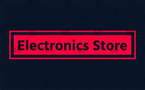 Electronics Store Logo Maker | LOGO.com