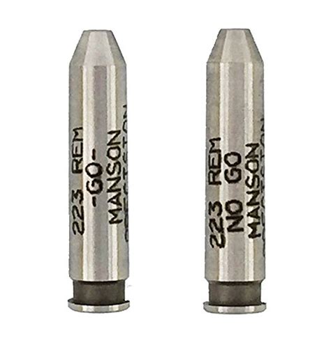 .223 Remington Headspace Gauge Set GO - NO-GO: Amazon.com: Industrial ...