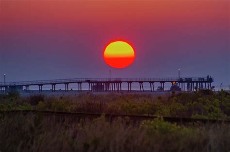 Wildwood Crest New Jersey at Sunrise Photograph by Bill Cannon - Pixels