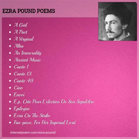 Ezra Pound Quotes