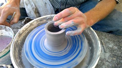 Pottery Wheel Throwing. 2 Secrets to Pulling Up the Walls Without ...