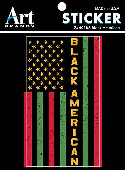 Black American Stickers