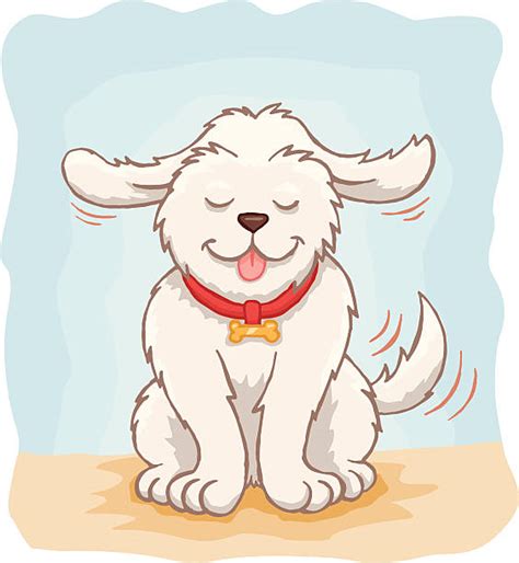 Dog Wagging Its Tail Illustrations, Royalty-Free Vector Graphics & Clip ...