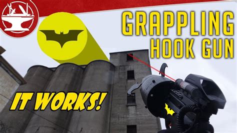 Make It Real: Batman Grappling Hook Gun - YouTube