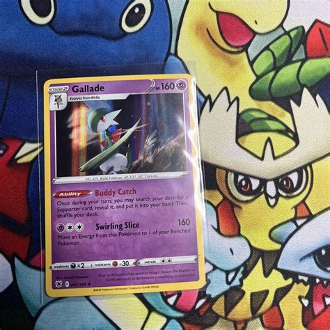 Pokémon TCG Gallade Sword & Shield - Astral Radiance 062/189 Holo Holo ...