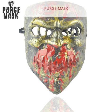 Kiss Me Purge Mask Costume | Purge Mask